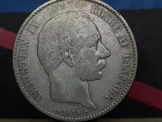 2 kr 1875 sølv