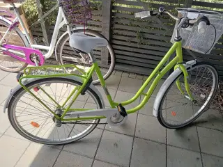 Cykel byttes 