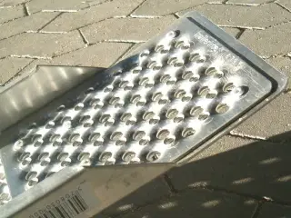 Alu. Ramper 1500 mm lige 400kg