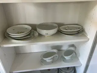 Bing og Grøndahl klitrose kaffe/spise stel 