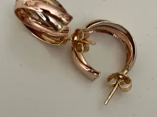 Øreringe guld 14 Kt