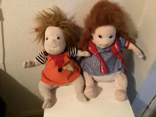 2 dukker sælges samlet