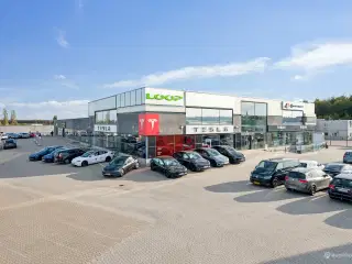 Høj eksponeringsværdi langs Viborgvej i Aarhus