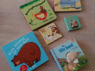 Børne bøger med effekter/ udtræk m.m.