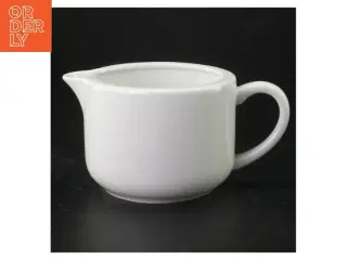 Hvid porcelænskande (str. 11 cm)