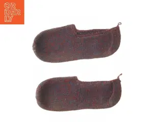 Strikkede hjemmesko (str. 25 cm)