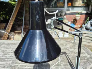 Skinnende sort arkitektlampe 