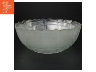 Sæt med skåle i glas (str. Ø 27x9&ø23x8&ø18x6 cm)