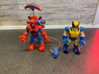 Spiderman og Wolverine