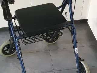 Rollator letvægts aluminium, sammenklappelig 