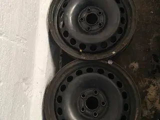 4 stk 15" stålfælge 
