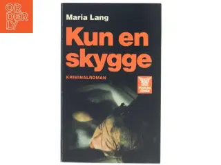 Kun en skygge af Maria Lang (Bog)