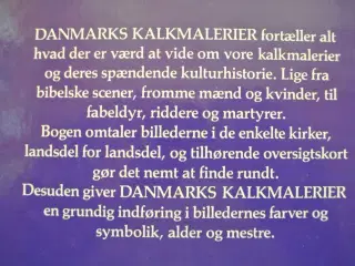 danmarks kalkmalerier, Af niels m. saxtorph, emne: