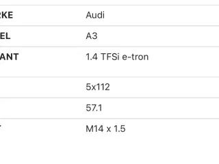 Original alufælge Audi 16”