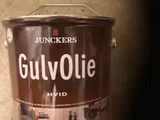 Junckers gulvolie hvid