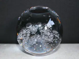 Brevpresse / brevvægt af glas