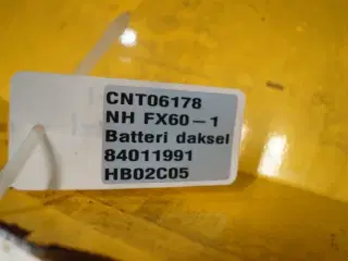 New Holland FX60 Batteri dæksel 84011991