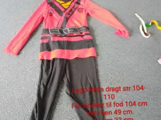 Lego Ninjago dragt str 104-110