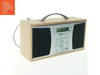 Digital radio med trækabinet fra Zonosound (str. 29x11x15 cm)