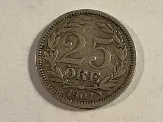 25 øre 1907 Sweden