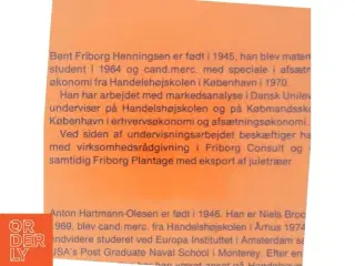 Virksomhedens markedstilpasning og markedskommunikation af Bent Friborg Henningsen (Bog)