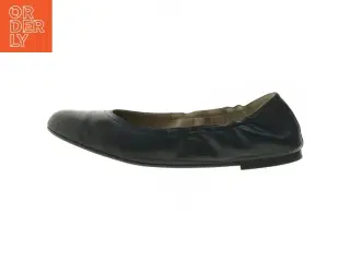 Sort ballerina sko fra roccamore (str. 39 )