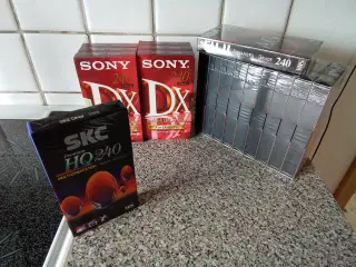 Retro nye vhs bånd