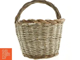 Flettet kurv (str. 36 cm. 25 cm)