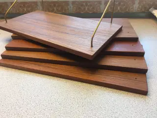 Teaktræ Hylder