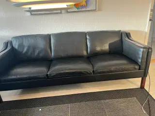 Læder sofa 