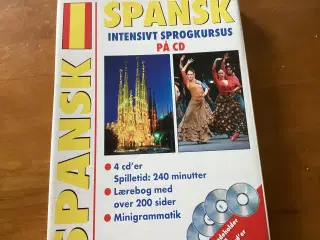 Spansk intensivt sprogkursus.