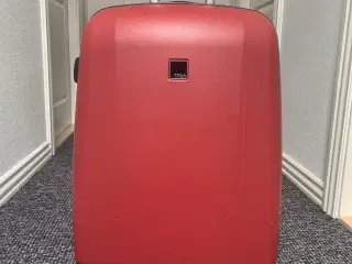 Rød kuffert