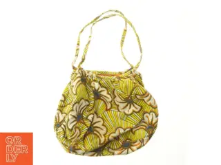 Farverig taske med blomsterprint (str. 38x32 cm)
