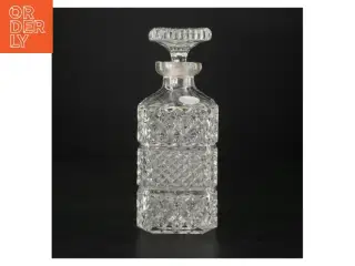Krystal whiskykaraffel (str. H 23 cm)