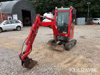 Minigraver Yanmar Sv17-ex