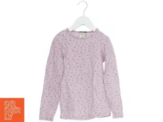 Langærmet bluse med hjerteprint fra Friends (str. 122)