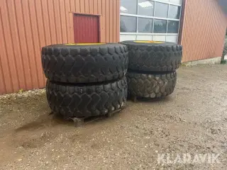 Dæk Goodyear & Michelin 4 styk