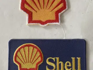 Uniform / Kasket mærker 2 stk. fra Shell