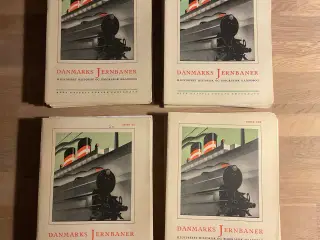 Danmarks Jernbaner,illustreret håndbog i hæfteform