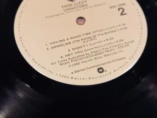 Thin Lizzy Chinatown Vinyl 