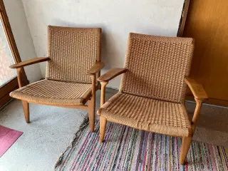 Hans J Wegner CH25 Lænestol