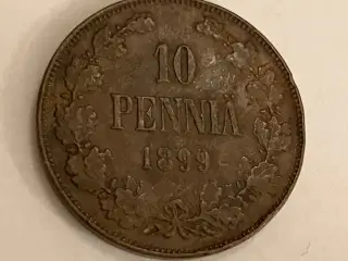 10 Pennia 1899 Finland