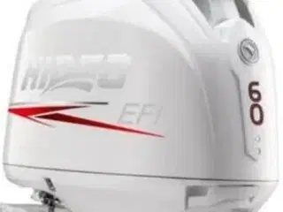 Hidea 60 HK EFI 4-Takt (Pearl White) - Fjernbetjenng, Elstart & Powertrim