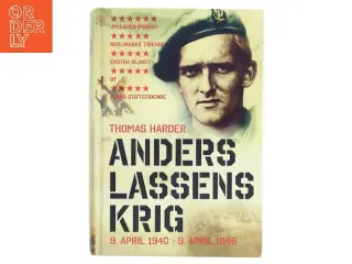 Anders Lassens krig : 9. april 1940-9. april 1945 af Thomas Harder (Bog)