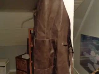 Læder forklæde