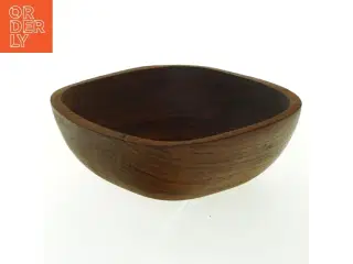 Teak Træskål (str. 15,5x5 cm)