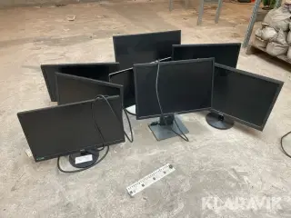 Computer skærme 8 styk