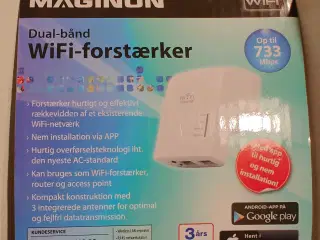 Wi-Fi forstærker 
