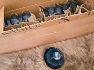 24 espresso kopper i stentøj