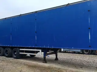 Walking Floor trailer 4 akslet 92 m3 